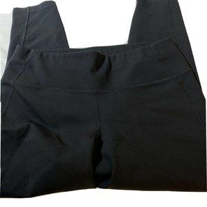 Gap Sculpt Ponte Black Pants Legging Zipper Ankle